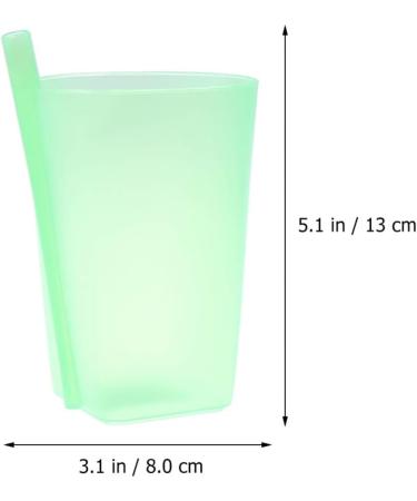 MAGICLULU 4Pcs Kids Sippy Cups with Built-in Straw - BPA-Free Plastic Containers for Milk and Water (Random Color) - Buy Online on SooperMarket.com