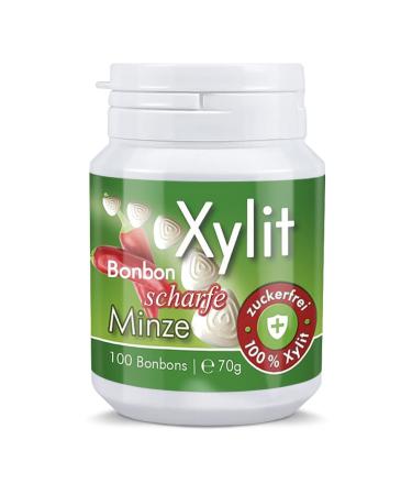 Xylitol Birch Sugar Fresh Mint Candy | 600 Pieces | No Aspartame | International Shipping | 420g - Buy Online on SooperMarket.com