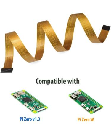 DORHEA 30cm Raspberry Pi Zero Camera Cable Ribbon FFC Extension - 15 Pin 22 Pin for Raspberry Pi Zero or Zero W - Buy Online on SooperMarket.com