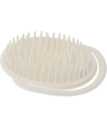 Kisangel 2pcs Scalp Massager and Shampoo Dispenser Set - Silicone Handheld Exfoliating Tool for Babies and Toddlers - Portable Dandruff Soother and Body Scrubber - 11.5X10X2CM - Buy Online on SooperMarket.com