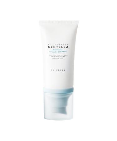 SKIN1004 Hyalu-CICA Water-fit Sun Serum 1.69 fl. oz(50ml) | Hydrating Formula | for Sensitive Skin | No White Cast Hyalu Sun serum