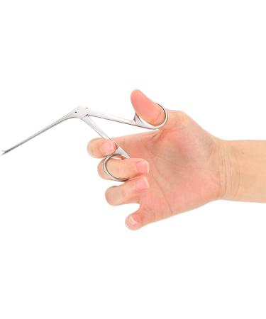 Stainless Steel Ear Forceps for Precision Ear Cleaning and Wax Removal | Ear Pick Tool for Effective Ear Treatment - Buy Online on SooperMarket.com