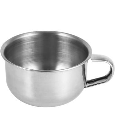Premium Stainless Steel Shaving Brush & Bowl Set - Ultimate Men's Shaving Experience - Buy Online on SooperMarket.com