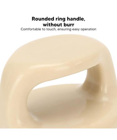 3-Part Shaving Brush Ring for Men | Soft Bristle Beard & Hair Styling Tool | Essential Hairdressing Comb & Cleaning Brush - Buy Online on SooperMarket.com