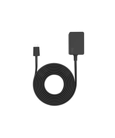 10ft Power Adapter for Ring Indoor Cam, Black