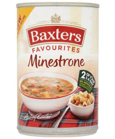 Baxters Favourites Minestrone Soup 12 x 400g
