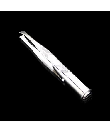 Premium LED Eyebrow Tweezers - Stainless Steel Hair Remover Tools with 3 Button Batteries - Perfect for Flawless Brows - Buy Online on SooperMarket.com