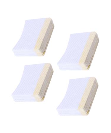 FRCOLOR 160pcs Eyelash Pads Makeup Cleaning Pad Eyelash Makeup Pads Eyelash Remover Patch Lip Makeup Eyelash Mascara Cosmetics Remover Tool Cotton Eye Makeup Stickers Comfortable Woman