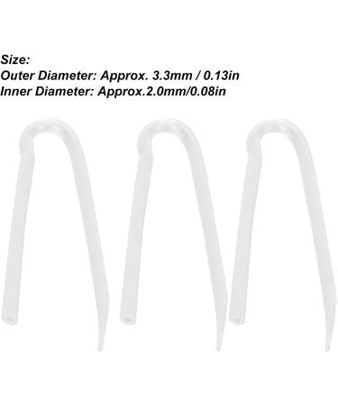 Buy Pack of 10 Flexible Hearing Aid Tubes Type R | BTE Earmold Replacement Acoustic Tubes (3.3 x 2.0 mm) - Fast International Shipping - Buy Online on SooperMarket.com