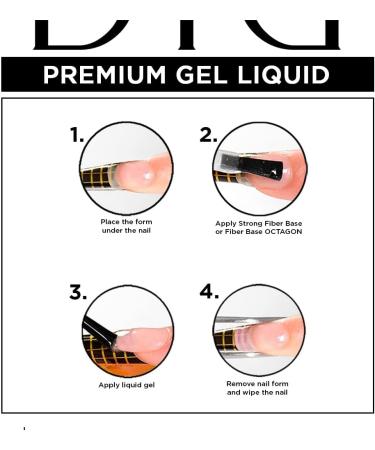Didier Lab Premium Milky White Builder Gel 10ml - Nail Extension, Strengthener, Repair - LED UV Gel for Nail Forms - Hardener and Builder in a Bottle - Buy Online on SooperMarket.com