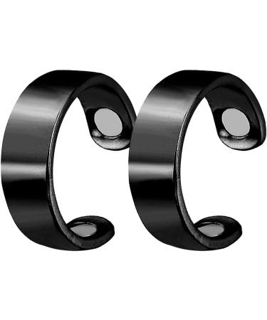 Cricia Lymphdrainage Magne Ring - 2-Pack Slimming Magnet Ring for Weight Loss | Elegant Magnetic Open Rings for Men & Women - International Shipping - Buy Online on SooperMarket.com