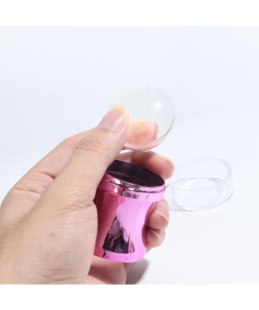 Nail Art Stamper Nail Stamping Templates with Silicone Heads DIY Manicure Print Tool - Buy Online on SooperMarket.com