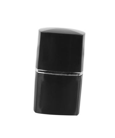 PLAFOPE 1pc Facial Oil Absorbing Ball Face Cleaning Facial Tool Facial Oil Blotting Massager Roller The Face Black 1 count (Pack of 1)