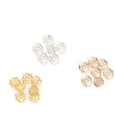 500pcs Silver 6mm Flower Bead Caps for Jewelry Making - Beautiful Bead Caps - Buy Online on SooperMarket.com