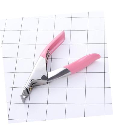 Beavorty Nail Art Scissors Metal Shears u Shaped Nail Scissors False Nail Tip Clipper Acrylic Nail Tool Nail Tool Stainless Steel Nail Clippers Nail File False Nails Manicure medium Rosy - Buy Online on SooperMarket.com