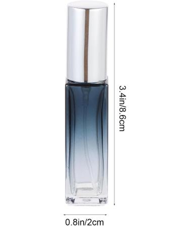 FRCOLOR 4pcs 10ml Refillable Perfume Bottles - Portable Glass Spray Bottles with Metallic Caps & Pipette for Essential Oils | Perfect for Travel & Home Use - Buy Online on SooperMarket.com
