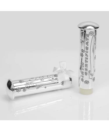 Custom Engraved Silver Birth Certificate Holder with Stand - Personalized Gift Box Included - Buy Online on SooperMarket.com