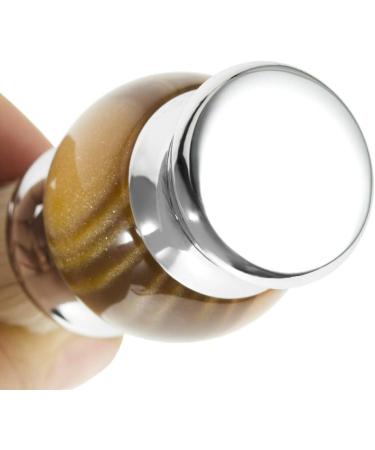 Shaving Brush 3 Pack for Men | Resin Handle Barber Shop Set - Brown - Buy Online on SooperMarket.com