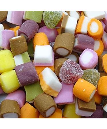Old Fashioned Dolly Mixtures Retro Sweets Victorian Gift Jar By Candy & Cocoa - Classic Sweets Traditional Taste