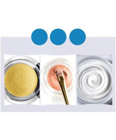 30 Pieces 5g Black Cosmetic Containers with Mini Spatula - Clear Sample Jars for Lotion Lip Balm & Cream | Perfect for Nail Accessories - Buy Online on SooperMarket.com