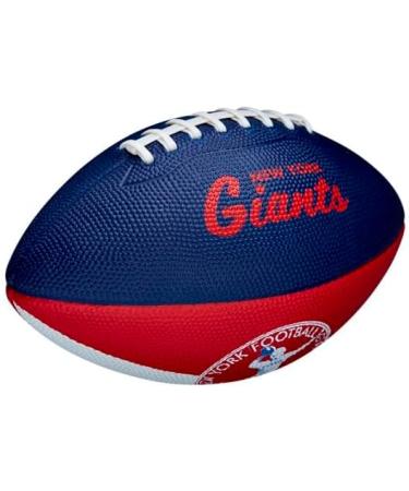 Buy Wilson NFL Mini Team Retro Football - New York Giants | Official NFL Merchandise - Fast International Shipping - Buy Online on SooperMarket.com