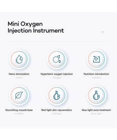 Closer 1Set Face Moisturizing Nebulizer Oxygen Injection Instrument Skin Care Tools Green - Buy Online on SooperMarket.com