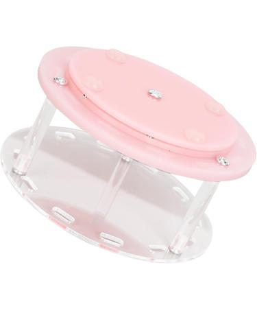 Acrylic Eyelash Tweezers Stand Holder 12 Holes Rotatable Design Organized Storage for Extension Tools (Terrazzo Pattern Color) - Buy Online on SooperMarket.com