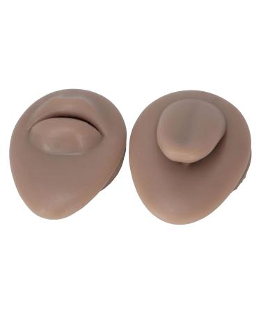 Soft Silicone Mouth Tongue Model for Beauty Salon - Simulated Human Lip Tongue Set for Piercing Practice & Display | Reusable Easy Clean Tools (Type C - Buy Online on SooperMarket.com
