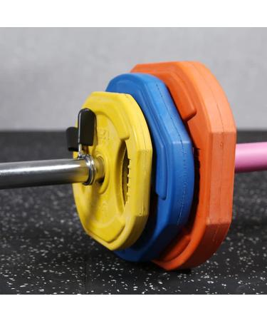 Zozomaiy 4 Pack 25mm Dumbbell Closures - Spring Lock Attachments for Weight Lifting & Strength Training - Buy Online on SooperMarket.com