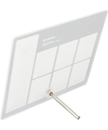 6 Color Acrylic Nail Art Display Board Sample Stand Holder for Nail Art Design with Perfect Presentation - Buy Online on SooperMarket.com