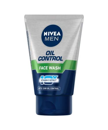 Nivea Men Oil Control Face Wash 10X Whitening - 100g/100ml - Buy Online on SooperMarket.com