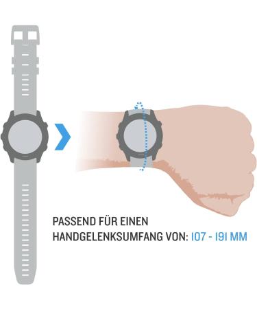 Garmin Quick Release Accessory Band 20mm White/Rose Gold | Two Sizes Included - Buy Online on SooperMarket.com