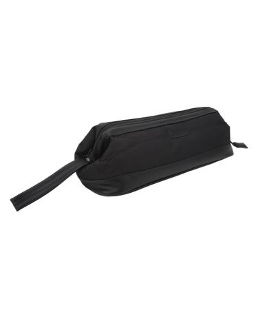 Hair Dryer Carrying Bag Lightweight Portable Water Resistant Zipper Hair Dryer Holder Case for Travel Business Trip Black