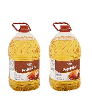 Great Value Peanut Oil 128 oz (Pack of 2) - Ideal for Frying & Cooking - Buy Online on SooperMarket.com