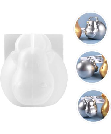STOBOK 3pcs Animal Fudge Clear Silica Chocolate Gel Handmade Head Craft Adornment Crystal Art Shaped Whitex3pcs 6.9X7.2CMx3pcs - Buy Online on SooperMarket.com