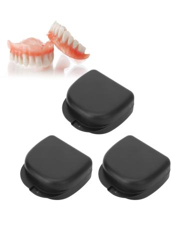 Retainer Case 3 Retainer Cases Retainer Case Compact Prosthesis Travel Mouth Proter Correct Storage containers for orthodontic retainers Invisalign Mundschafts and
