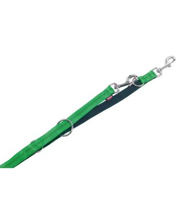 Nobby Leash Soft Grip light green / brown L: 200 cm W: 20 mm 1 piece green-chocolate width 20 mm