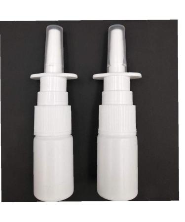Zonfer 1PCs / Lot 10ml bottles spray fine fog nasal spray bottle pump-gerbur manure nasal spray refillable bottle for medical packaging