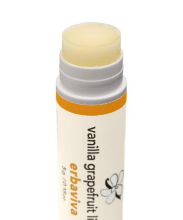 Erbaviva Vanilla Grapefruit Lip Balm | Nourishing Hydration for Soft Lips | International Shipping Available - Buy Online on SooperMarket.com
