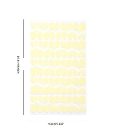 1 Sheet Double Sided Press On Tab Clear Adhesive Tape Easy To Use Adhesive Tab For False Nails Display - Buy Online on SooperMarket.com