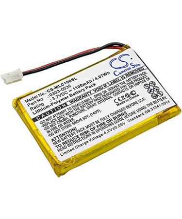 Replacement Battery for Minelab CTX 3030 WM-10 0303-0036 (1100mAh)