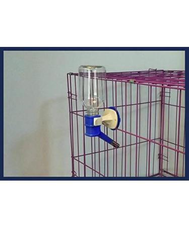 500ml Pet Water Bottle - No Drip Automatic Feeder for Small Animals - Leak Proof, Hanging Dispenser for Dogs, Cats, Rabbits, Hamsters, Hedgehogs - BPA Free, Blue - Buy Online on SooperMarket.com