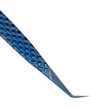 Professional Stainless Steel Tweezers for Eyelash Extensions | High Precision Volume Tweezers (JM3-1 Blue) - International Shipping Available - Buy Online on SooperMarket.com