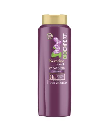 2 in 1 Shampoo and Conditioner - Keratina 650ml