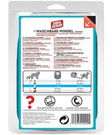 Simple Solution Washable Dog Diapers - Eco-Friendly & Leak-Proof | International Shipping Available - Buy Online on SooperMarket.com