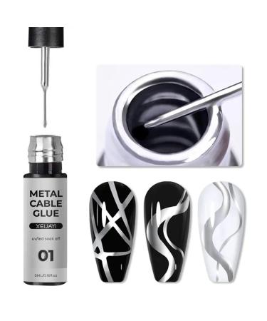 Glitter Gel Polish Nail Gel Polish Soak Off Nail Art Manicure Pedicure for Professional Drying Under UV LED Lamp for Women Party Salon (015)