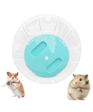 JVHLOV Dwarf Hamster Ball Hamster Running Wheel Small Animal Activity Toy Hamster Ball Pet Mouse Mice Gerbil Exercise Wheel Toy Blue 14.5cm/5.71inch diameter