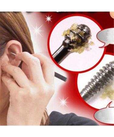 Portable Ear Cleaner Stainless Steel Ear Spoon Set Stainless Steel Ear Wax Remover Reusable Stainless Steel Ear Wax Remover Set Ear Wax Easily Removed Ideal for Personal and Home Use - Buy Online on SooperMarket.com
