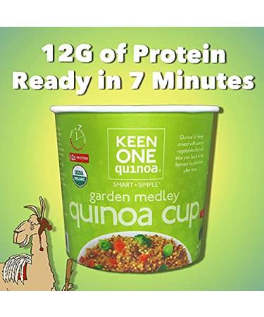 Keen One Quinoa Variety Pack - 6 Flavorful Cups of Royal Organic Quinoa 2.5 oz Each - Buy Online on SooperMarket.com