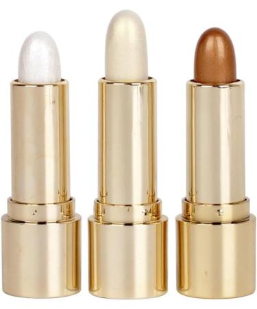 Highlighter Stick Makeup Brightens Shades Pencil Face Shaping Trimming Stick 4.7g Style-2 Beauty Accessory 2# - Buy Online on SooperMarket.com